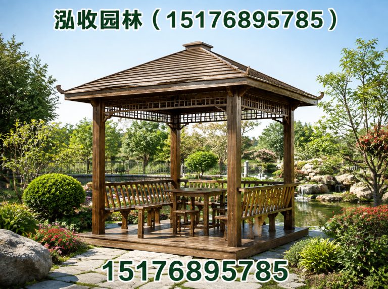 西安塑木地板展示图